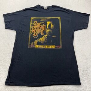 Zac Brown Band 2017 Welcome Home Tour T Shirt Mens XL Black Graphic Concert Tee